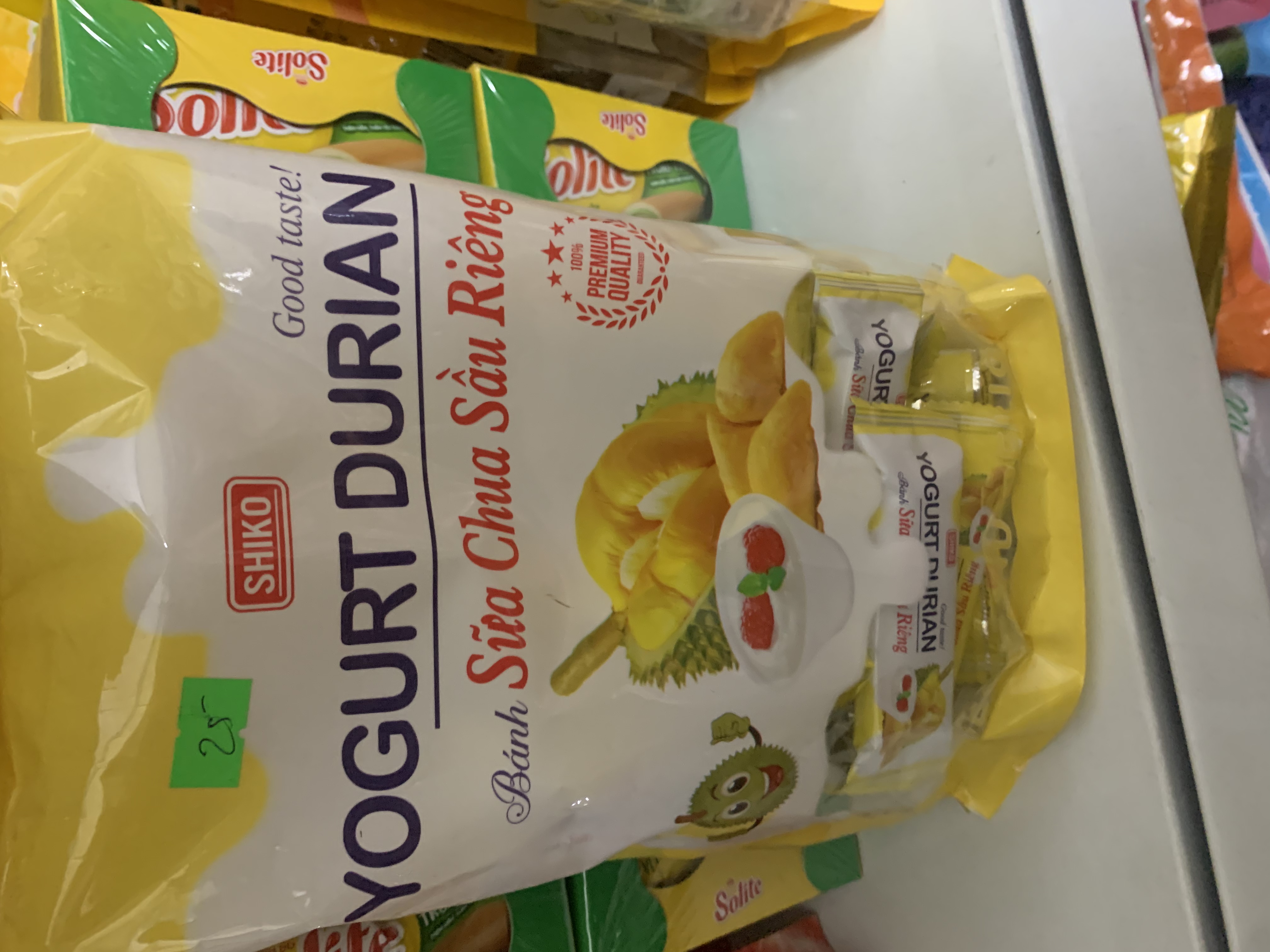 Bánh sữa chua sầu riêng