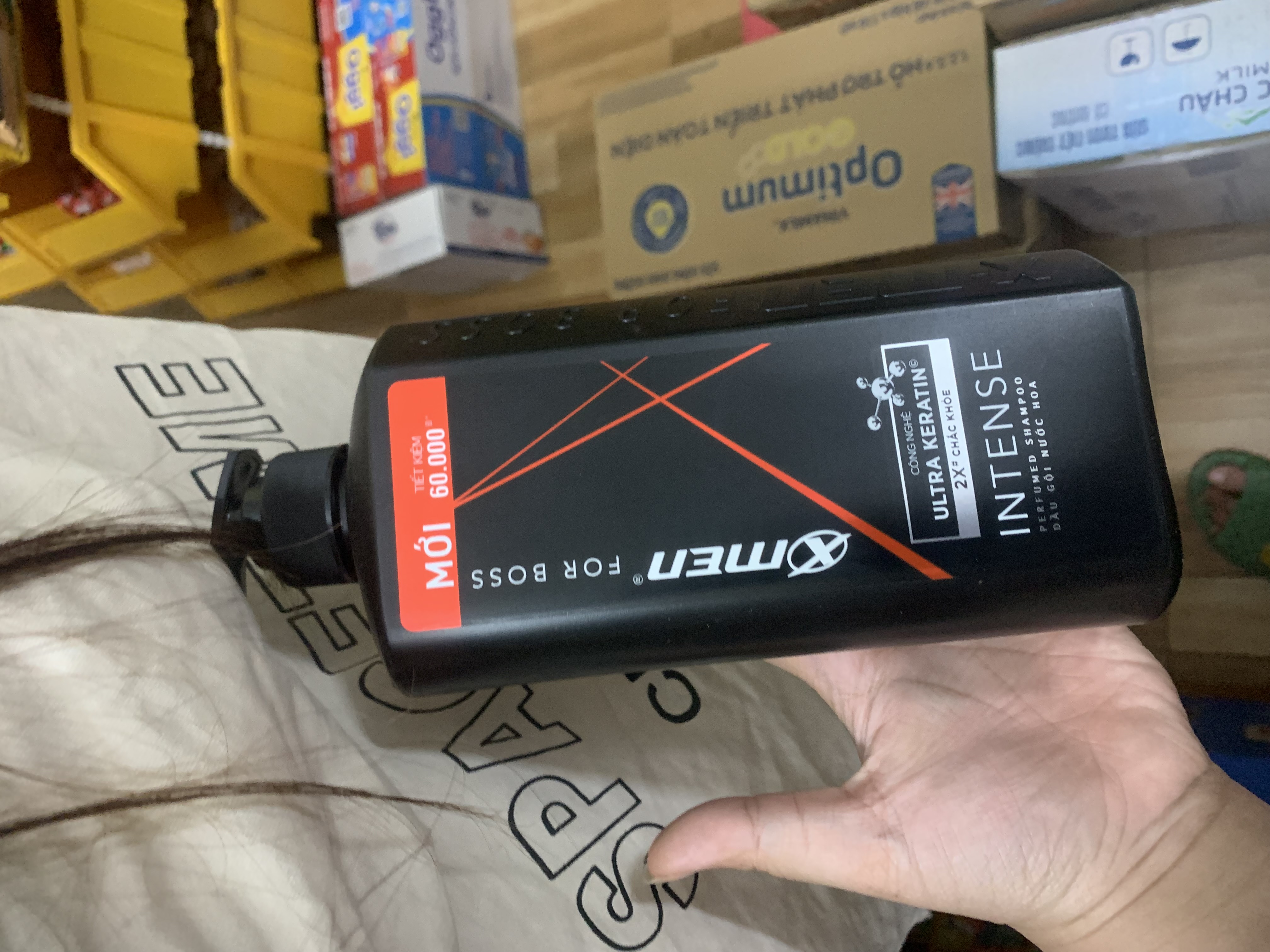 dầu gội  xmen X2 chắc khỏe