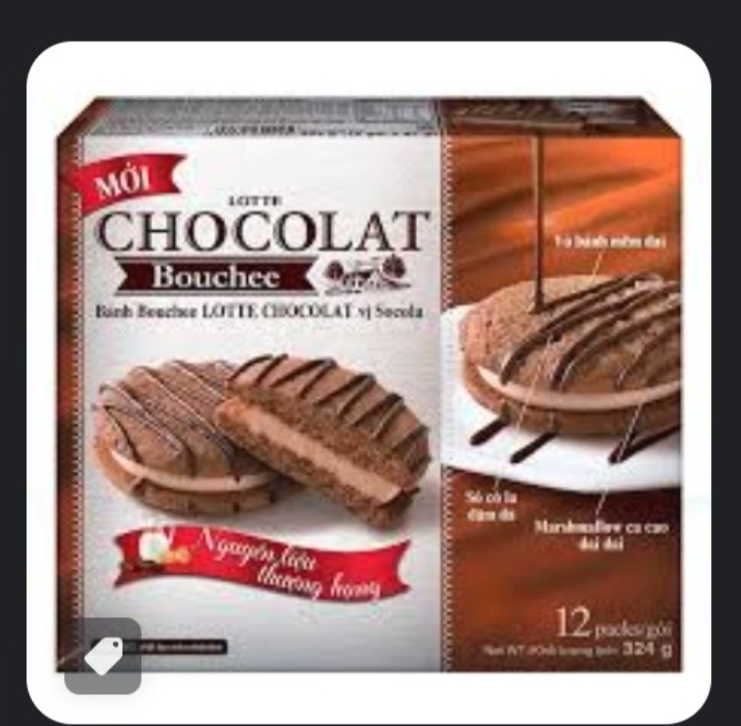 Bánh chocolat lotte