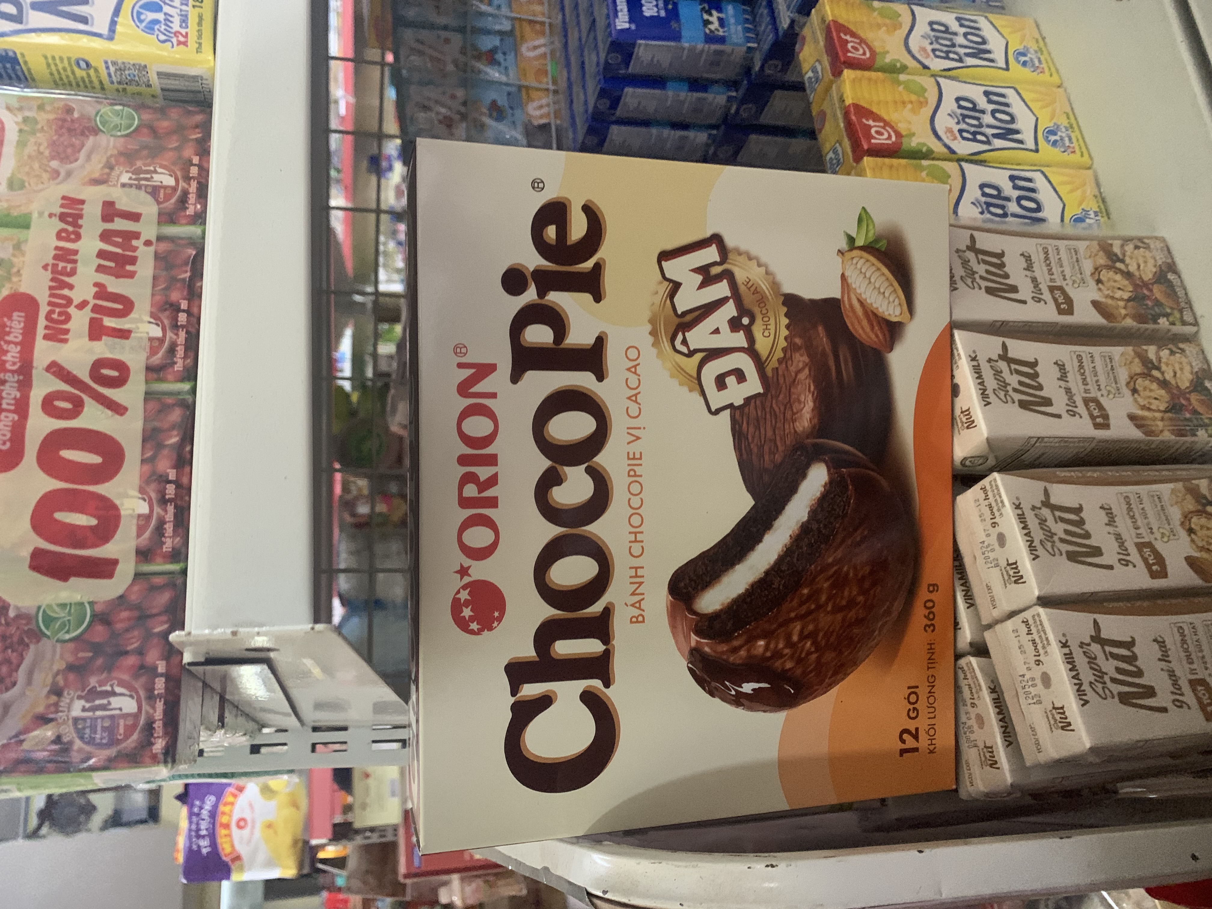 bánh chocopie vị ca cao