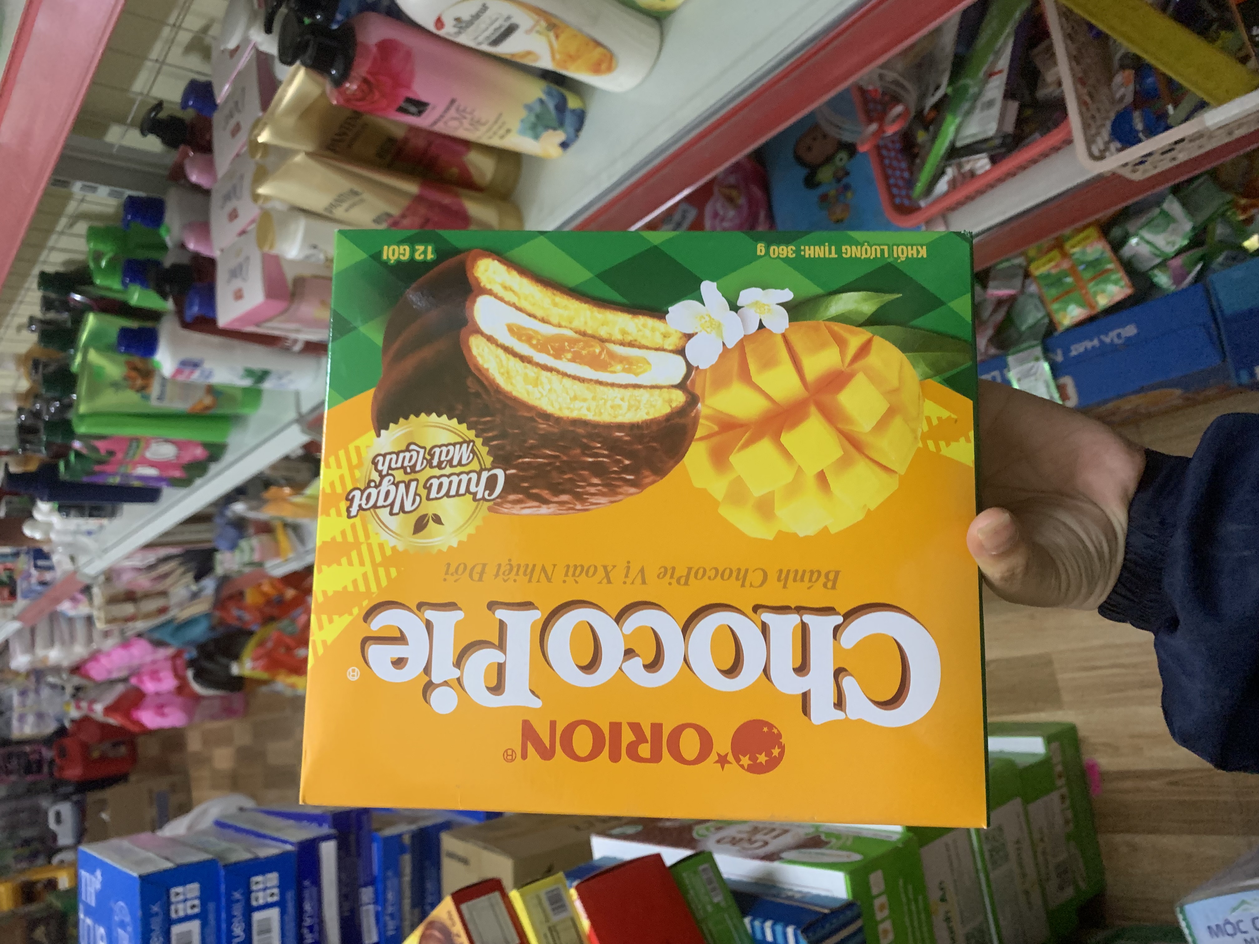 Chocopie vị xoài nhiệt đới