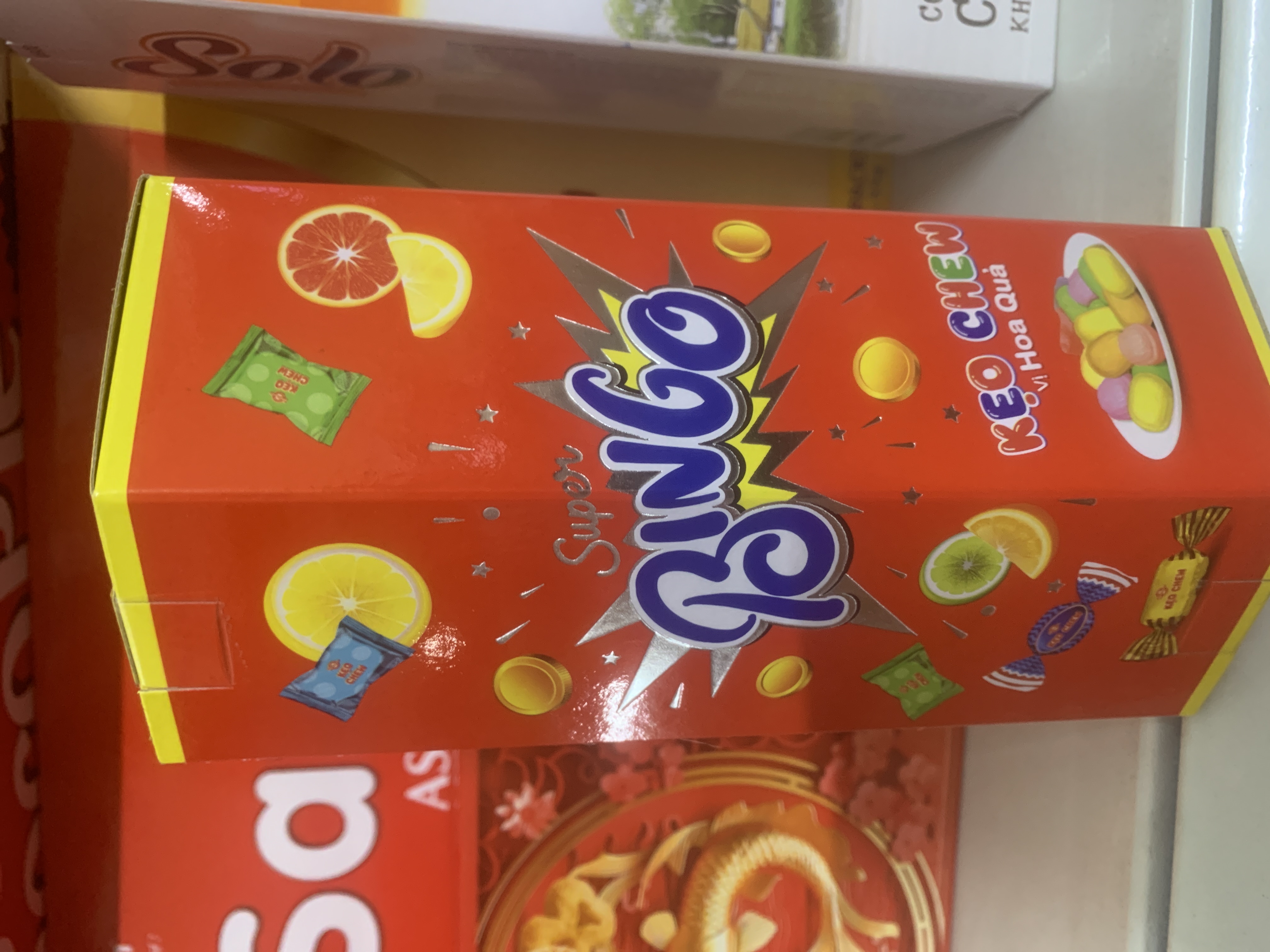 Kẹo chew vị hoa quả