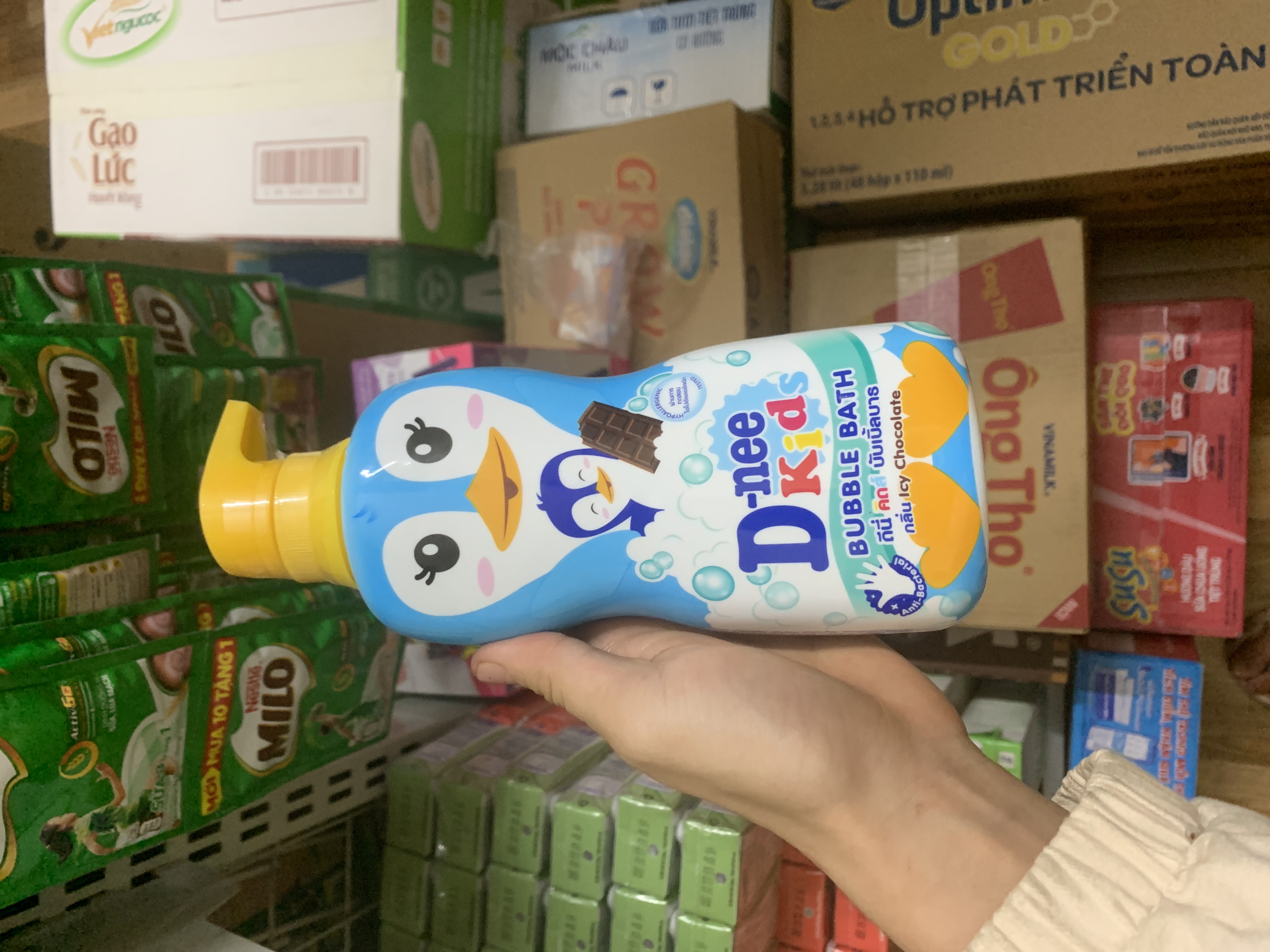 Sữa tắm vị sôcla