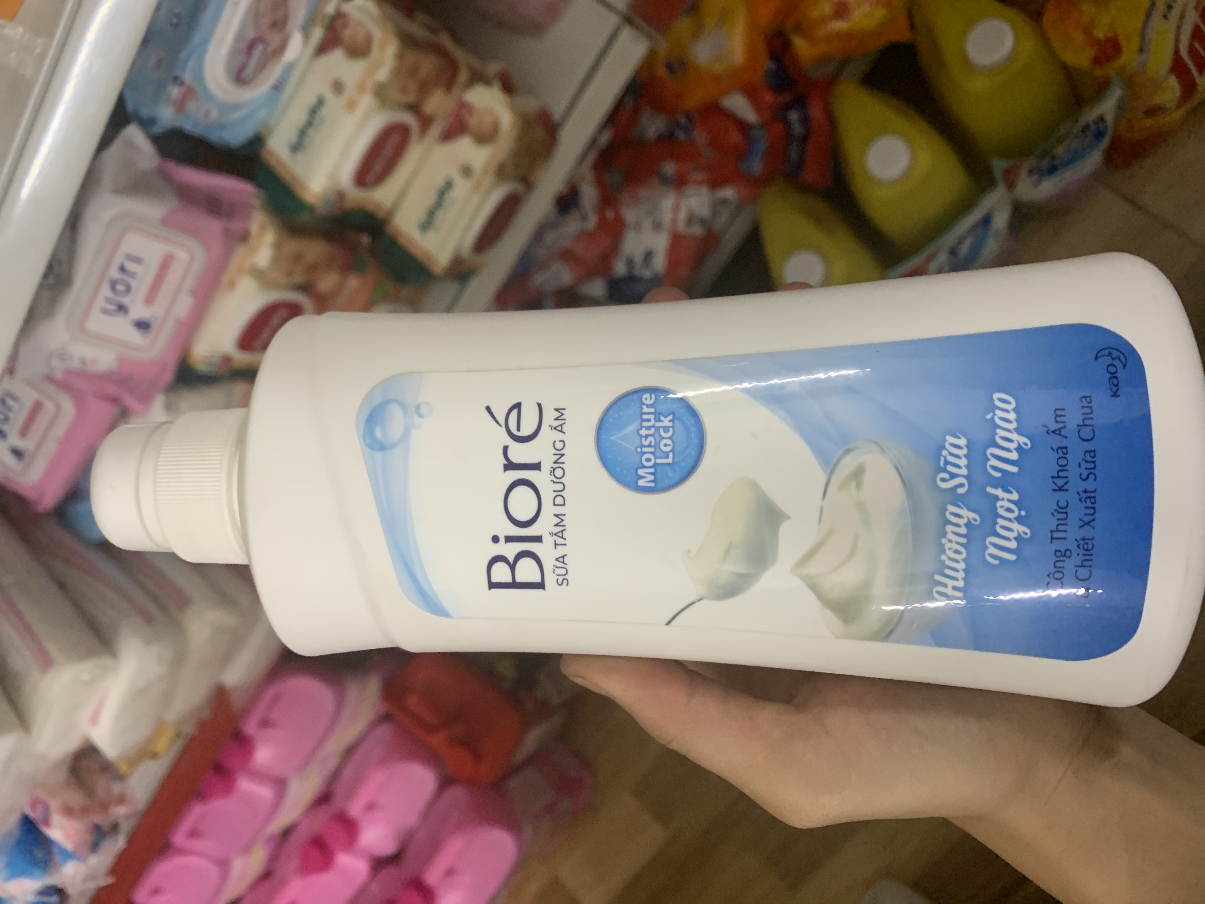 Sữa tắm dưỡng ẩm Hương sữa ngọt ngào